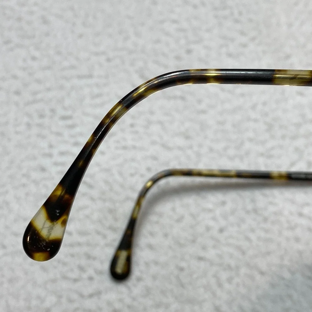 Raen Marin 48 Eyeglasses Brown Havana Brindle Tortoise 48-18-145 Handmade